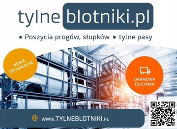 SKODA OCTAVIA 3 5E5 5E9 2012-2020 Próg słupek lewy 5E5809601B 5E9809601B