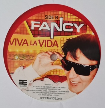 Vinyl Fancy - Viva La Vida 2024 LP АЛЬБОМ 12'' - Red Новый альбом 2024 года