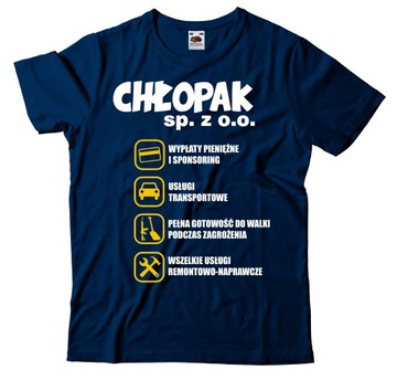 KOSZULKA DLA CHŁOPAKA MĘŻA FACETA NA PREZENT
