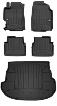 Set 3D gumové rohože Mazda 6 1 Sedan 2002-2007