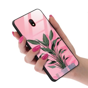 Etui Glass do XIAOMI REDMI 8A Case Piękne Wzory