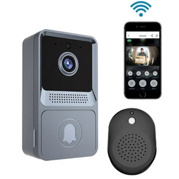 Dzwonek bezprzewodowy do drzwi z wideo domofon Wi-Fi HD wideodomofon