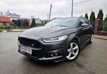 Ford Mondeo V Kombi 2.0 TDCi Bi-Turbo 210KM 2016 Ford Mondeo SW Ford Mondeo SW 2.0 TDCi Bi-Turbo PowerShift-Aut ST-Line 2.0