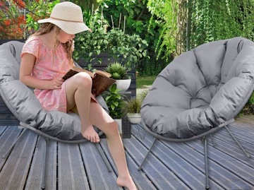 ВОДОНЕПРОНИЦАЕМАЯ ПОДУШКА 95 СМ ДЛЯ САДОВОГО СТУЛА COCOON, ПОДВЕСНЫЕ КАЧЕЛИ, МЯГКИЕ