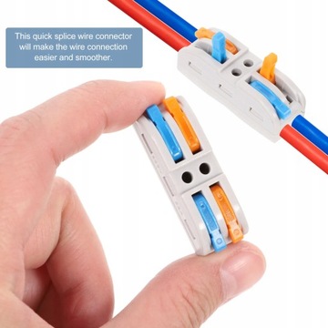 Разъем для проводов, маленький, 10 шт.