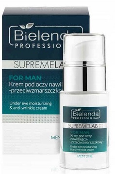 BIELENDA MAN krem pod oczy 15ml NAWILŻAJĄCO PRZECIWZMARSZCZKOWY