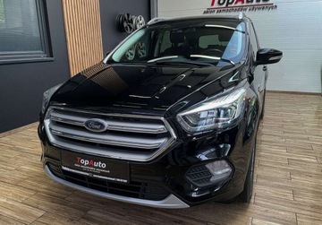 Ford Kuga II SUV Facelifting 1.5 TDCi 120KM 2018 Ford Kuga lift II TITANIUM AUTOMAT gwarancja bezwypadkowa 1.5, zdjęcie 12