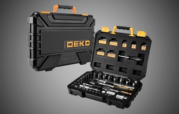 Набор инструментов Deko Tools DKMT72, 72 предмета