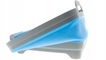 ЧАША СКЛАДНАЯ СО СЛИВОМ + СИЛИКОНОВАЯ ПРОБКА 10Л