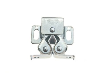 Zatrzask meblowy ocynk biały