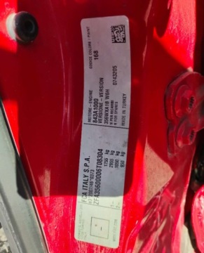 Fiat Tipo II Station Wagon 1.4 95KM 2020 Fiat Tipo 112020r, 1.4 LPG. Lekko uszkodzony lewy bok. Jezdzi.VAT 23 1.4, zdjęcie 28