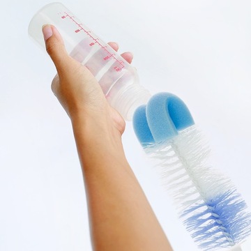 BabyOno ЩЕТКА С ПРИСОСКОЙ для бутылочек и сосок