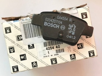 KLOCKI HAMULCOWE TYŁ 425440