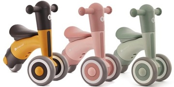 Беговел Kinderkraft MINIBI, катание 3 в 1 для годовалого ребенка.