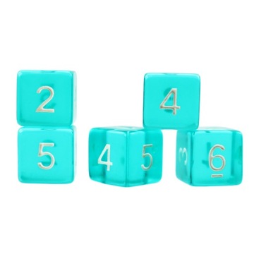 КОСТИ D6 1,6 СМ RPG ELVIC ТЕРМАЛЬНЫЕ ШЕСТИГРАННЫЕ КОСТИ