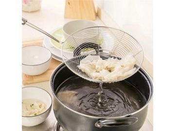 СИТО, ДУРШРУГ, ЛОЖКА ИЗ НЕРЖАВЕЮЩЕЙ СТАЛИ, ДЛЯ ПЕЛЬМЕНЕЙ И КАРТОФЛЯ фри