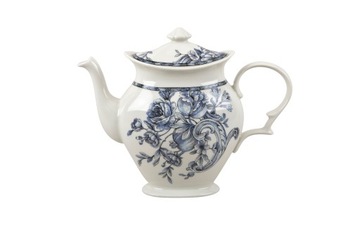 Czajnik 1280 ml Mara Blue kwiatowy motyw