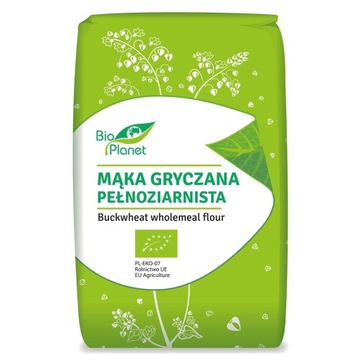 Mąka Gryczana Pełnoziarnista 500g Bio Planet EKO