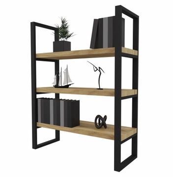 Regał Na Książki Loft Pogrubione Półki 110cm