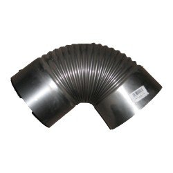 Kolano z blachy karbowanej 100
