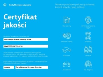 Volkswagen Arteon Shooting Brake R 2.0 TSI 320KM 2023 Volkswagen Arteon Shooting Brake 2.0 TSI R 320KM 4Motion, FULL LED Matrix,, zdjęcie 4