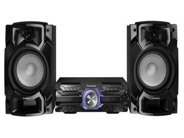 Power audio PANASONIC SC-AKX520E-K BT FM Czarny