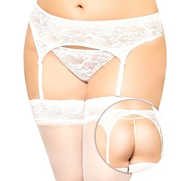 PAS DO POŃCZOCH STRINGI 3316 SOFTLINE ROZMIAR XXL