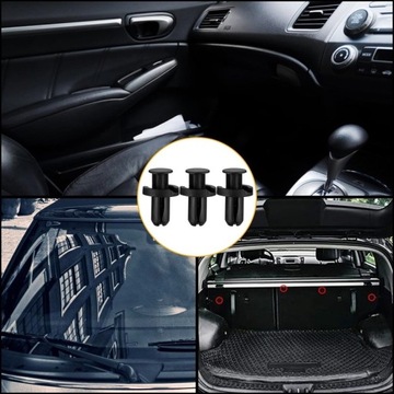 НАБОР АВТОМОБИЛЬНЫХ ЗАПОНОК АВТОМОБИЛЬНЫЕ Запонки Булавки Автомобильные зажимы Обивка