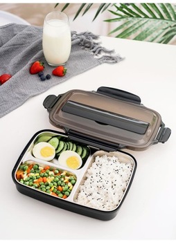 POJEMNIK LUNCHBOX z ZESTAWEM SZTUĆÓW 3W1 (1.2L)