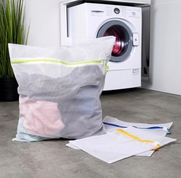 СЕТКА ДЛЯ СТИРКИ СУМКА ДЛЯ СТИРКИ БЕЛЬЯ И ОДЕЖДЫ 3 шт. OLDMAN 35, 46 и 53 см