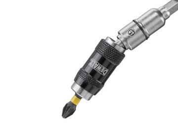 угловой адаптер 1/4 + PZ2 Impact DeWALT DT7505