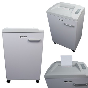 NISZCZARKA DO DOKUMENTÓW PŁYTY CD KARTY PLASTIKOWE DIN P-4 40L 600W PASKI