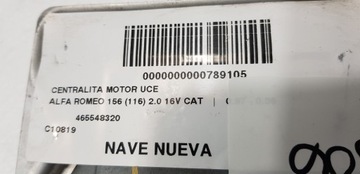 ALFA ROMEO 156 2.0 16V JEDNOTKA MOTORU #886