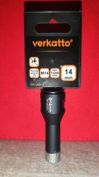 Diamentowa otwornica Verkatto 14 mm M14