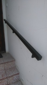 Ограждение лестничное настенное металлическое СБ-26/6 40х40мм 350см наружное