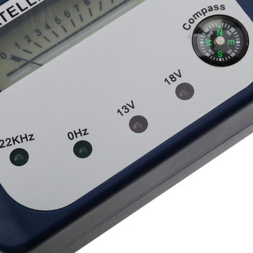 Cyfrowy miernik siły sygnału satelitarnego LCD z