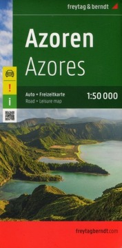 Azory mapa 1:50 000 Praca zbiorowa