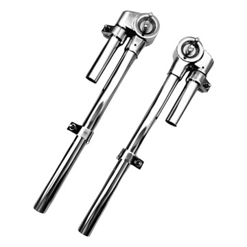 -2x Metal Tom Drum Holder Stable Stand Hardware Strong Sturdy Mount for Tom