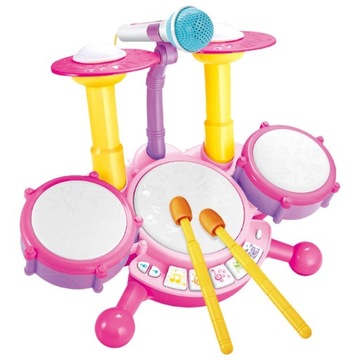 Zestaw perkusyjny dla dzieci Zabawkowy zestaw perkusyjny Baby Musical Green