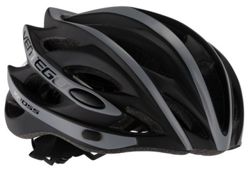 Велосипедный шлем Kross Ventego 004LBK черный/серый 58-61 см L