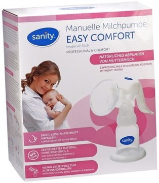 Sanity Easy Laktator manualny ręczny odciągacz