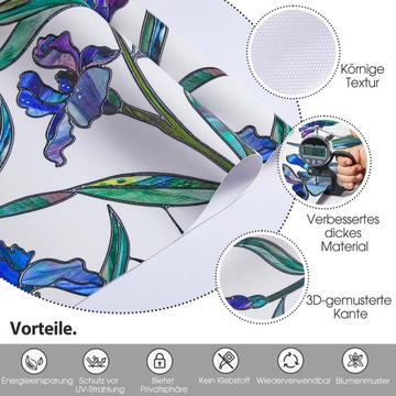 Lifetree Window Foil с рисунком орхидей, 43x100 см, самоадгезив, матовая