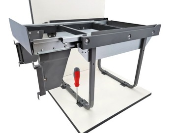 КОНДЕР ДЛЯ МУСОРА 15Л+15Л БЕСШУМНОЕ ЗАКРЫТИЕ