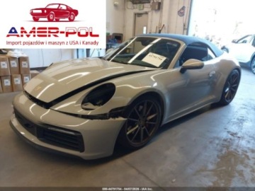 Porsche 911 992 2020 Porsche 911 Carerra S Cabroilet, 3.0L B6 443KM, odpala i jezdzi, od ubezpi