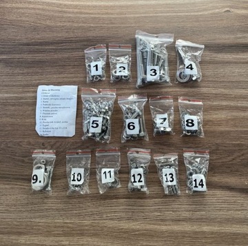 НОВЫЙ НАБОР ВИНТОВ ИЗ НЕРЖАВЕЮЩЕЙ JAWA 50 TYPE 23 MUSTANG JAWKA