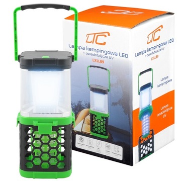 LAMPA UV OWADOBÓJCZA NA KOMARY I INNE OWADY + LED