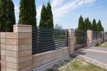 OGRODZENIE PUSTAK BLOCZEK GŁADKI ROYAL ŚLĄSK OPOLE