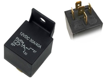 PRZEKAŹNIK SAMOCHODOWY 12V 30A 5 STYKÓW 4120