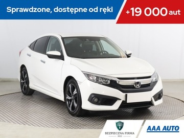 Honda Civic X Sedan 4d 1.5 VTEC Turbo 182KM 2017 Honda Civic 1.5 VTEC, Salon Polska, Serwis ASO