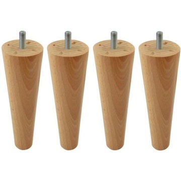 DREWNIANE NOGI DO FOTELA USZAK ZESTAW Z KOLEKCJI EXPRESS